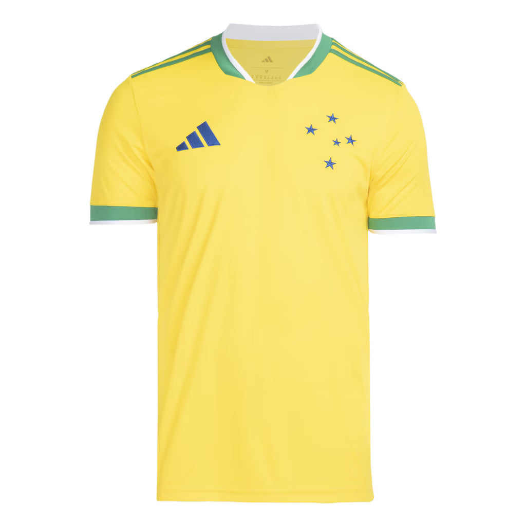 Jersey Cruzeiro 2026/27 World Cup Fan - Yellow Green