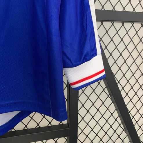 Jersey France 1998 I Home Retro Long Sleeve