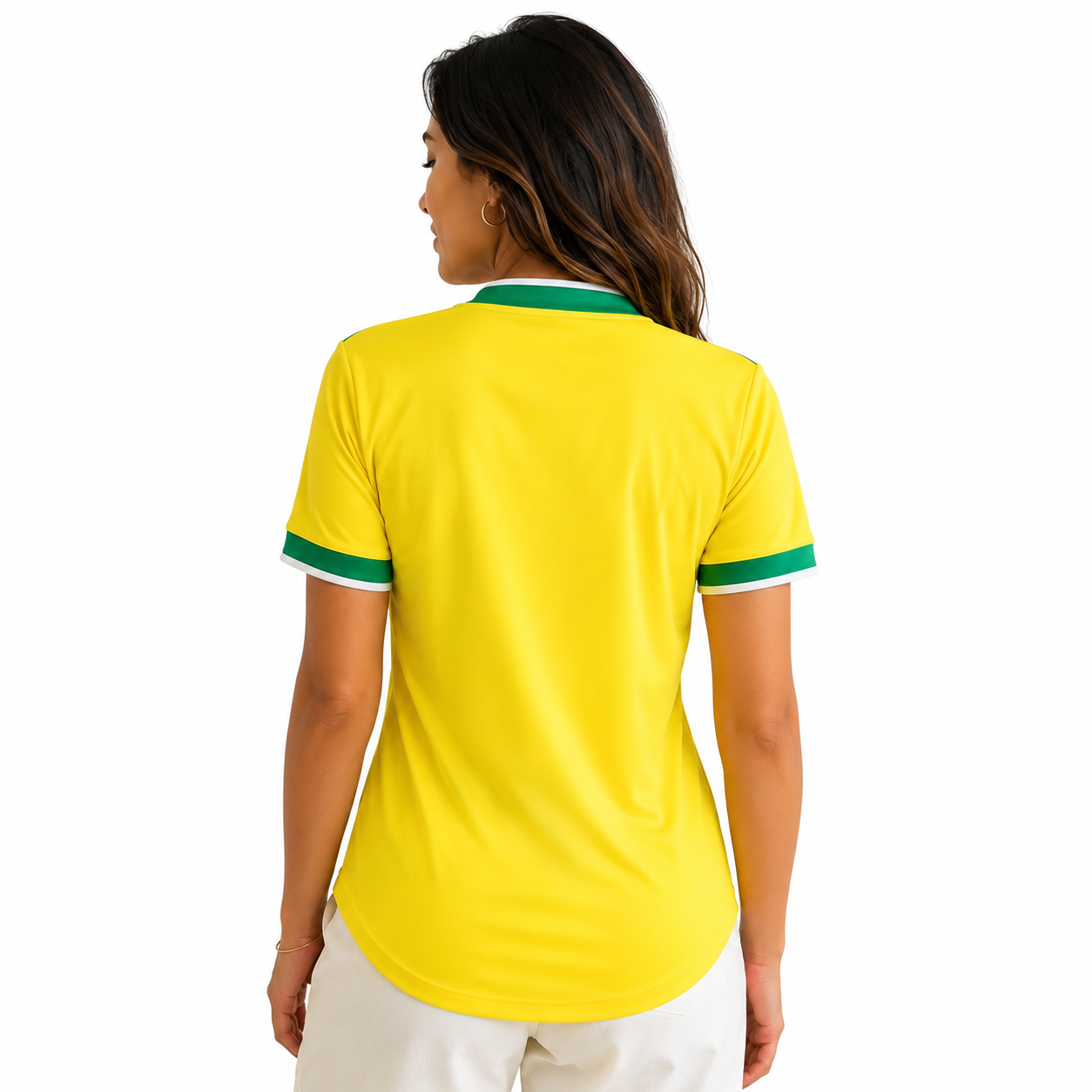 Jersey Cruzeiro 2026/27 World Cup Fan - Women's Yellow Green