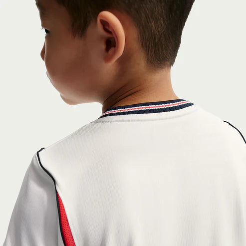 Kit Kids England Home World Cup 2026 Jersey