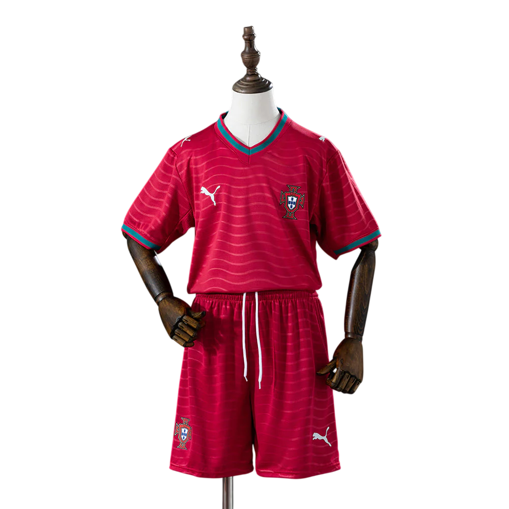 Portugal 2026 Home World Cup 2026 Kit Kids