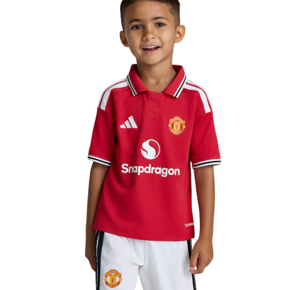 Kids Kit Manchester United 2026/27 I Home Fan