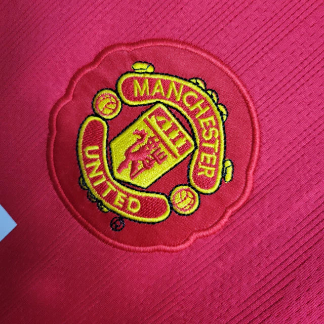 Manchester United 2007/08 Longsleeve Red Retro