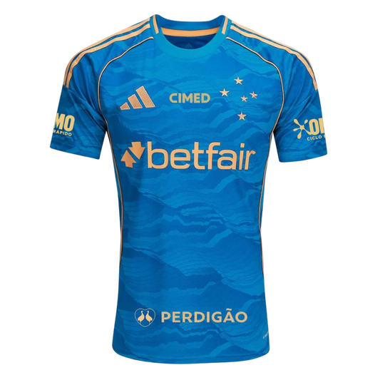 Jersey Cruzeiro 2025/26 III Fan With Sponsors
