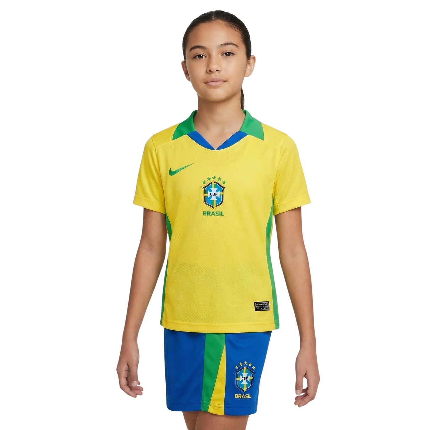 Kids Kit Brazil Woman 2023/2024 Fan