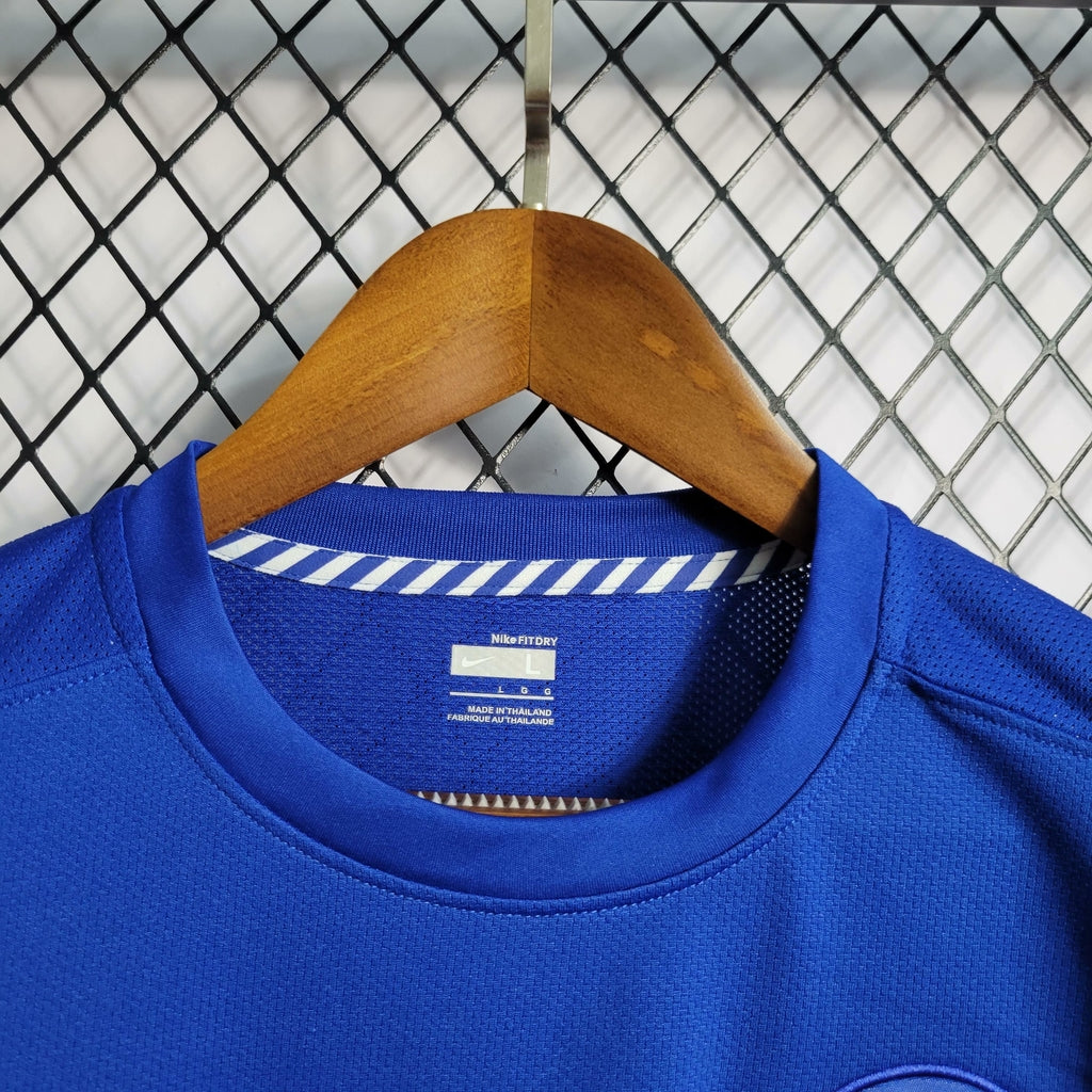 Manchester United 2007/08 Blue Retro