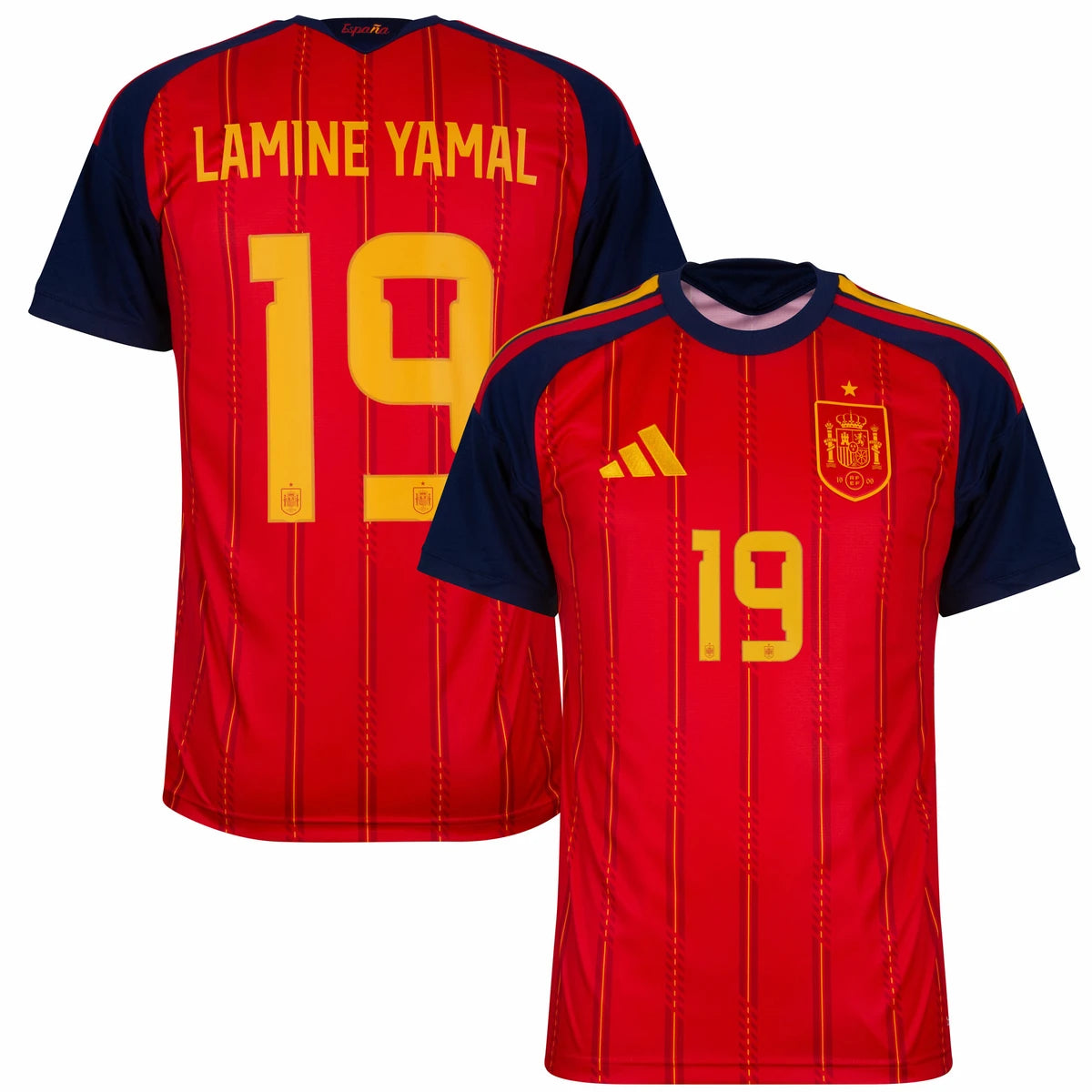 Camiseta Primera Equipación Mundial 2026 España — Lamine Yamal 19