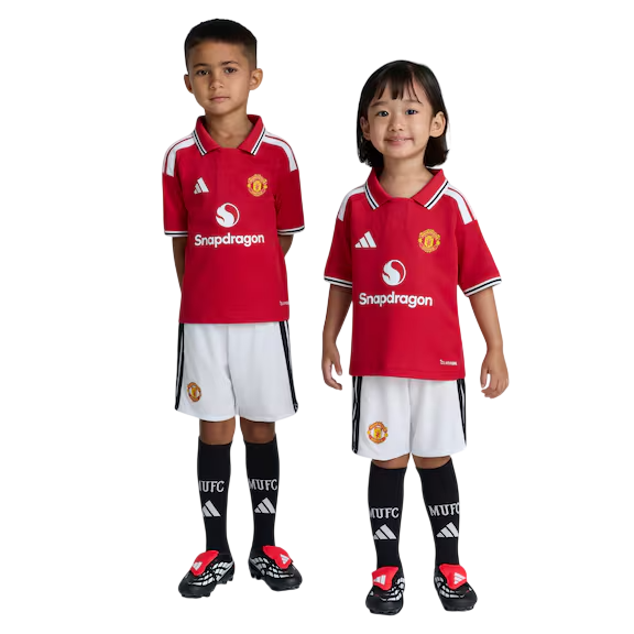 Kids Kit Manchester United 2026/27 I Home Fan