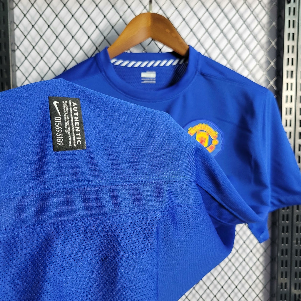 Manchester United 2007/08 Blue Retro