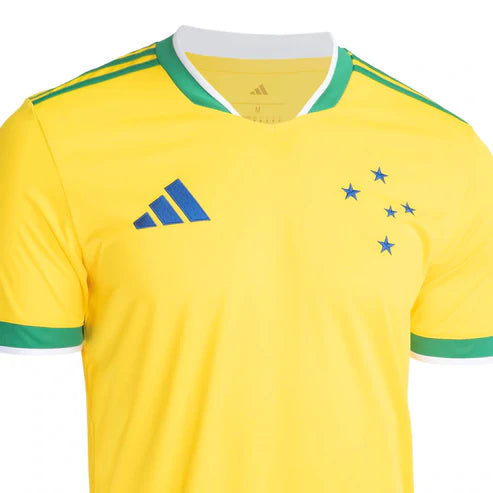 Jersey Cruzeiro 2026/27 World Cup Fan - Yellow Green