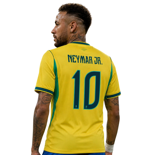 Brazil 2026 World Cup I Home - Fan Version #NEYMAR JR - 10