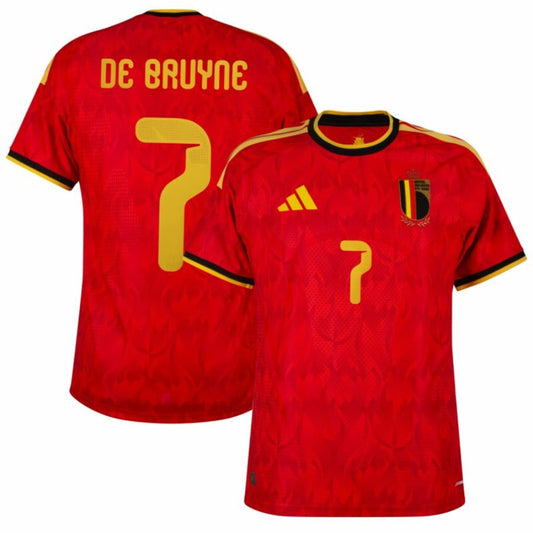 Jersey Belgium 2026 World Cup I Home Fan - De Bruyne #7