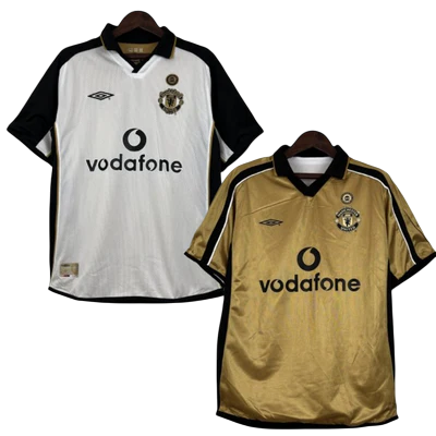 Manchester United 2001/02 100 Years Reversible Retro