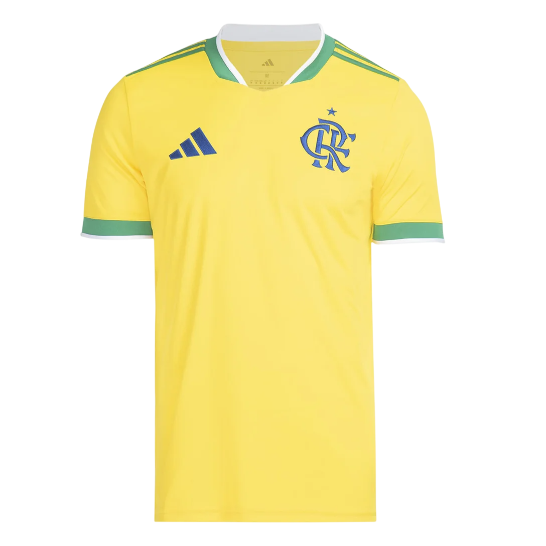 Jersey Flamengo 2026/27 World Cup Fan - Yellow Green