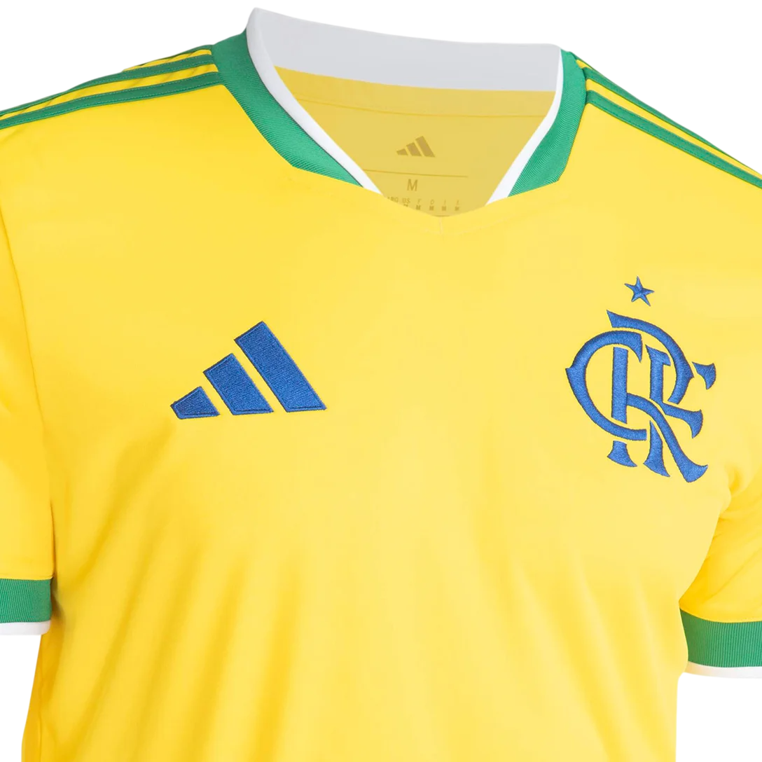 Jersey Flamengo 2026/27 World Cup Fan - Yellow Green