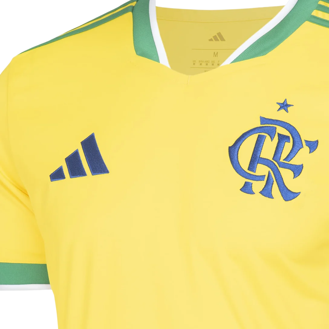 Jersey Flamengo 2026/27 World Cup Fan - Yellow Green