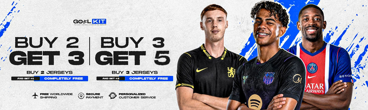 GoalKit homepage banner Buy 3 Get 5 - desktop