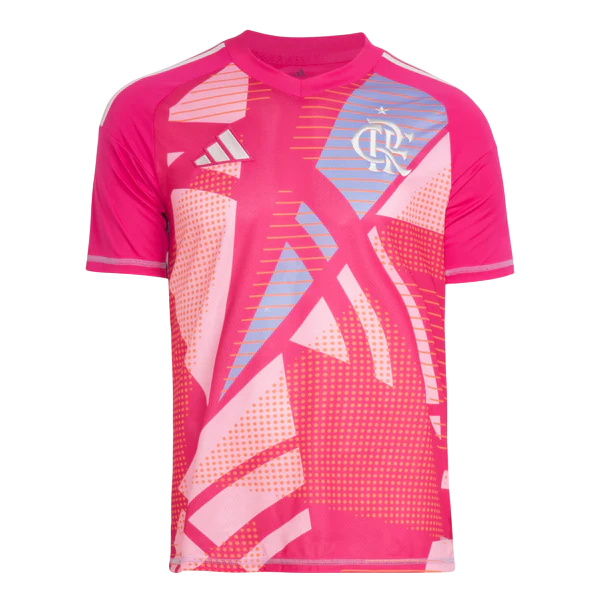 Jersey Flamengo 2025/26 Goalkeeper Pink Fan