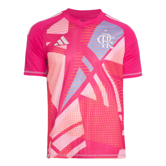 Jersey Flamengo 2025/26 Goalkeeper Pink Fan