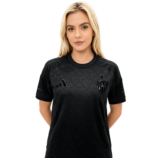 Jersey Woman Atletico Mineiro 2025/26 All Black Fan