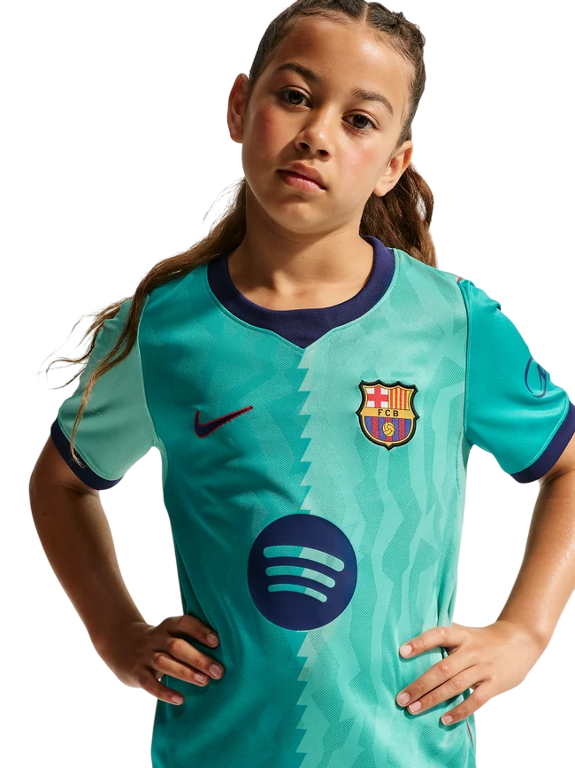 Kids Kit Barcelona 2026/27 III Third Fan