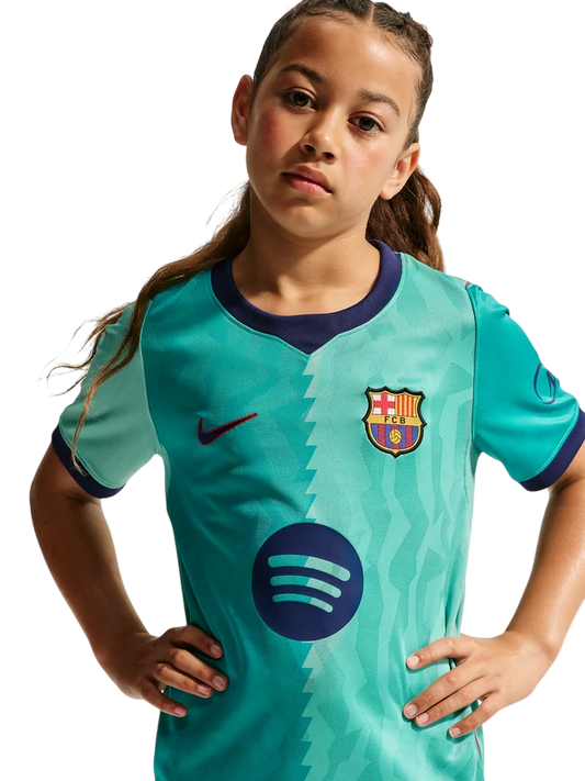 Kids Kit Barcelona 2026/27 III Third Fan