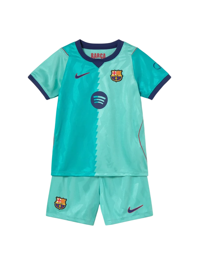 Kids Kit Barcelona 2026/27 III Third Fan