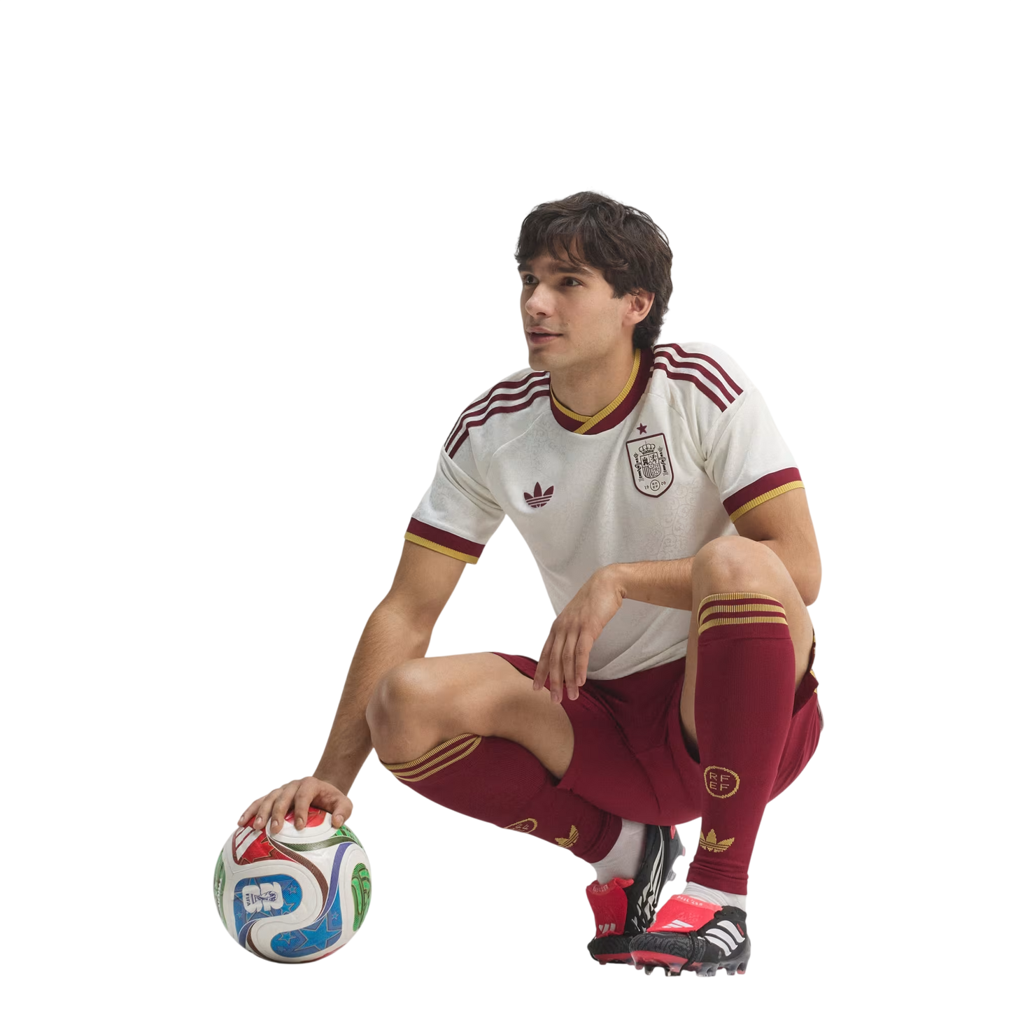 Camiseta Versión Jugador Segunda Equipación Mundial 2026 España