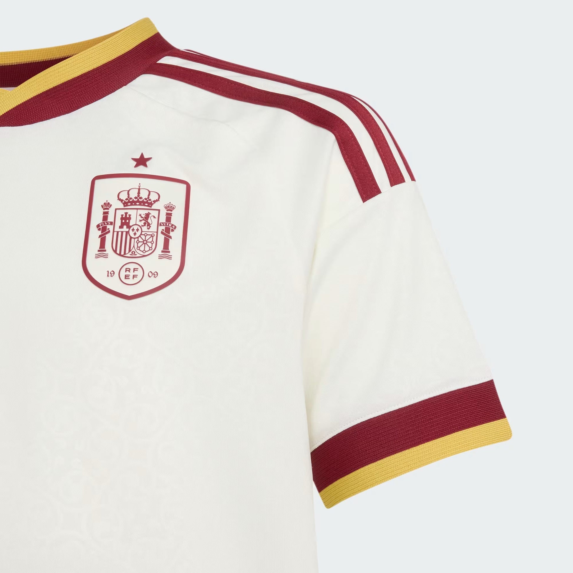 Kids Kit Spain 2026 World Cup II Away Fan detail 2