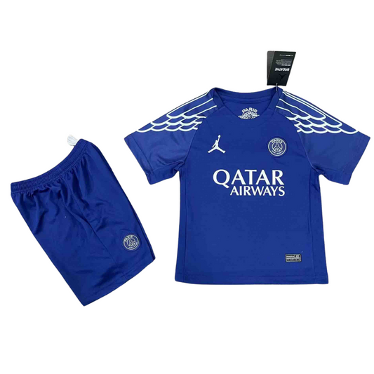 Kids Kit PSG Paris Saint-Germain 2025/26 II Away Fan