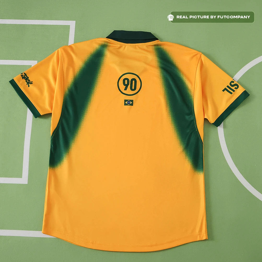 Jersey Retro Brazil Travis Scott Cactus Jack x Nike Total 90