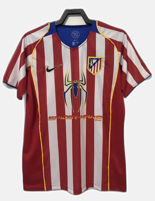 Atletico Madrid 2004/05 Home Retro Jersey
