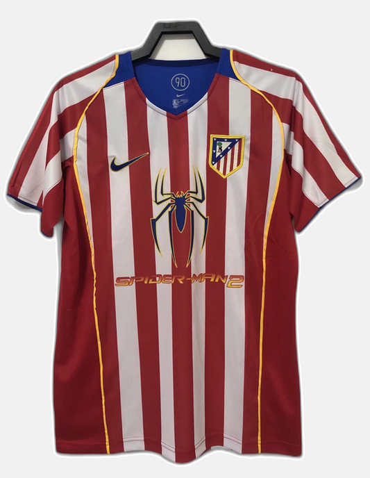 Atletico Madrid 2004/05 Home Retro Jersey