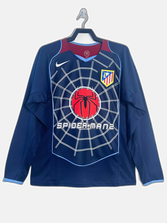 Atletico Madrid 2004/05 Away Long Sleeve Retro Jersey