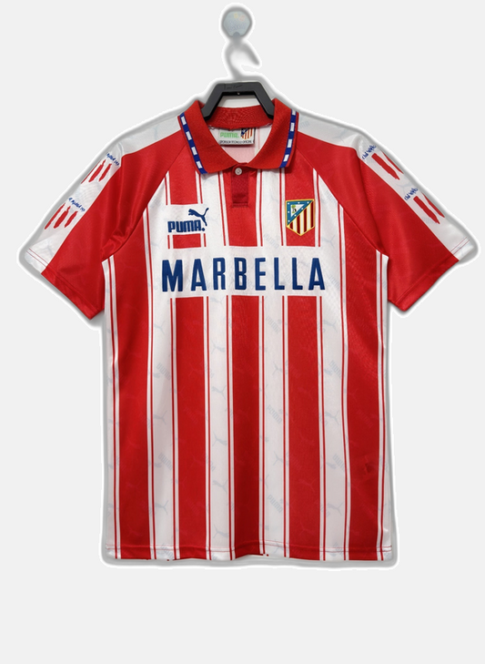 Atletico Madrid 1994/95 Home Retro Jersey