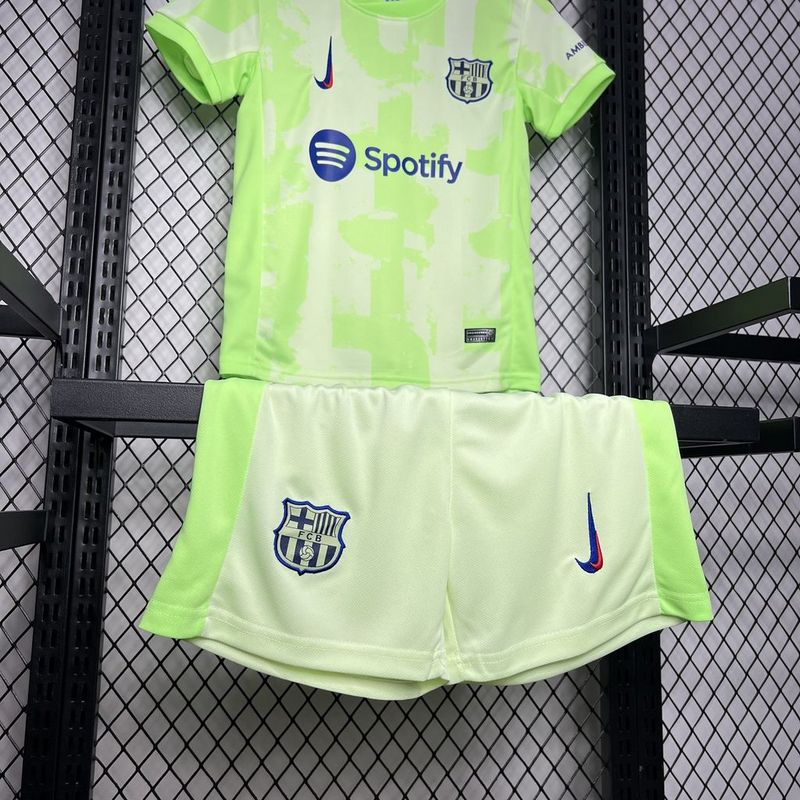 Kids Barcelona Third Kit 2024/2025