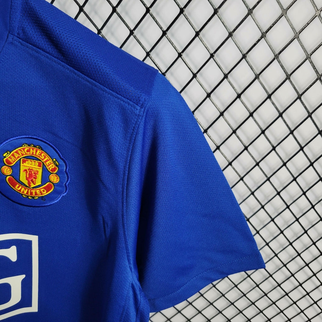 Manchester United 2007/08 Blue Retro