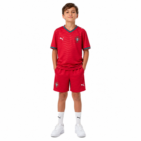 Portugal 2026 Home World Cup 2026 Kit Kids