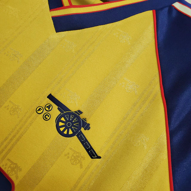 Arsenal 1988/89 Yellow Retro