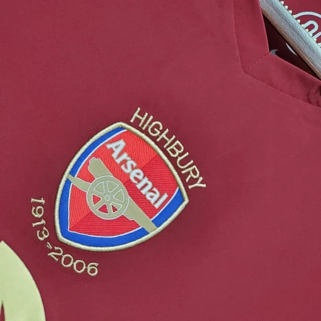 Arsenal 2005/06 Burgundy Retro