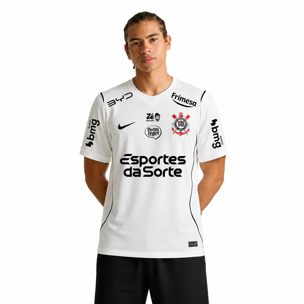 Jersey Corinthians 2026/27 I Home Fan With Sponsors