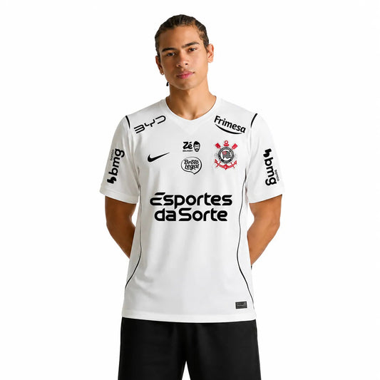 Jersey Corinthians 2026/27 I Home Fan With Sponsors