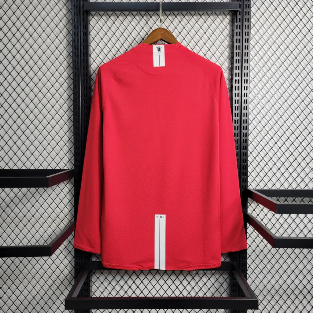 Manchester United 2007/08 Longsleeve Red Retro