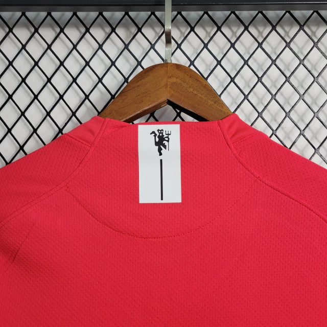 Manchester United 2007/08 Longsleeve Red Retro