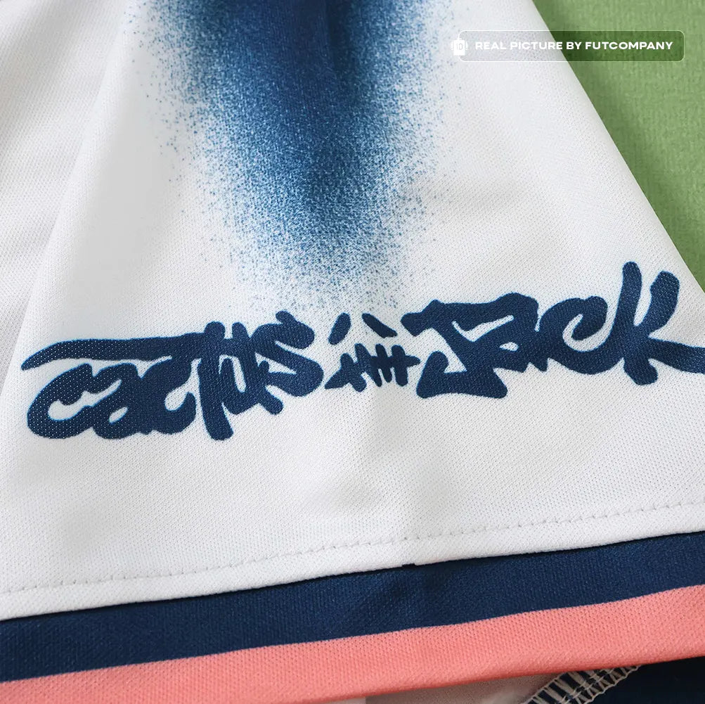 Jersey Retro England Travis Scott Cactus Jack x Nike Total 90
