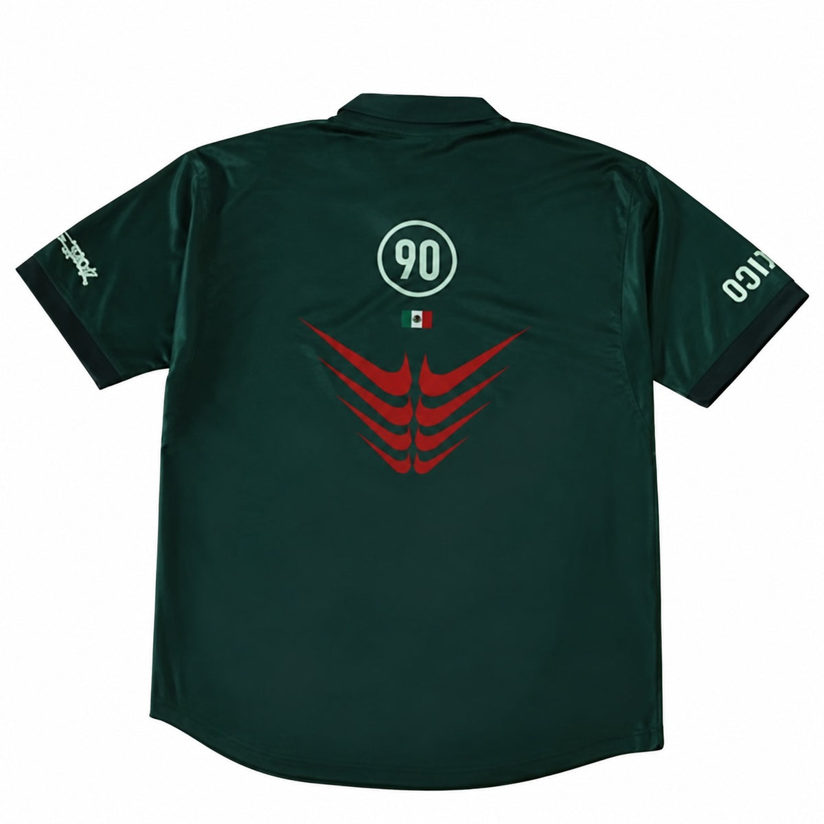 Jersey Retro Mexico Travis Scott Cactus Jack x Nike Total 90
