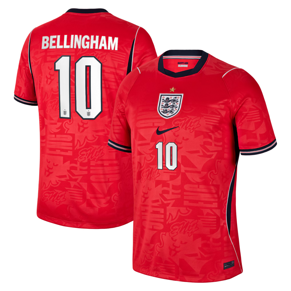 Jersey England 2026 World Cup II Away Fan - Bellingham #10