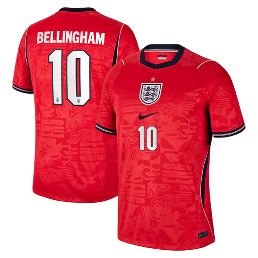 Jersey England 2026 World Cup II Away Fan - Bellingham #10
