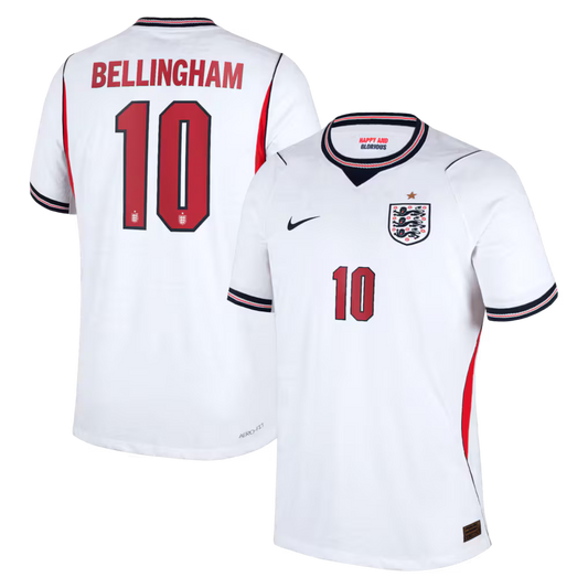Jersey England 2026 World Cup II Home Fan - Bellingham #10