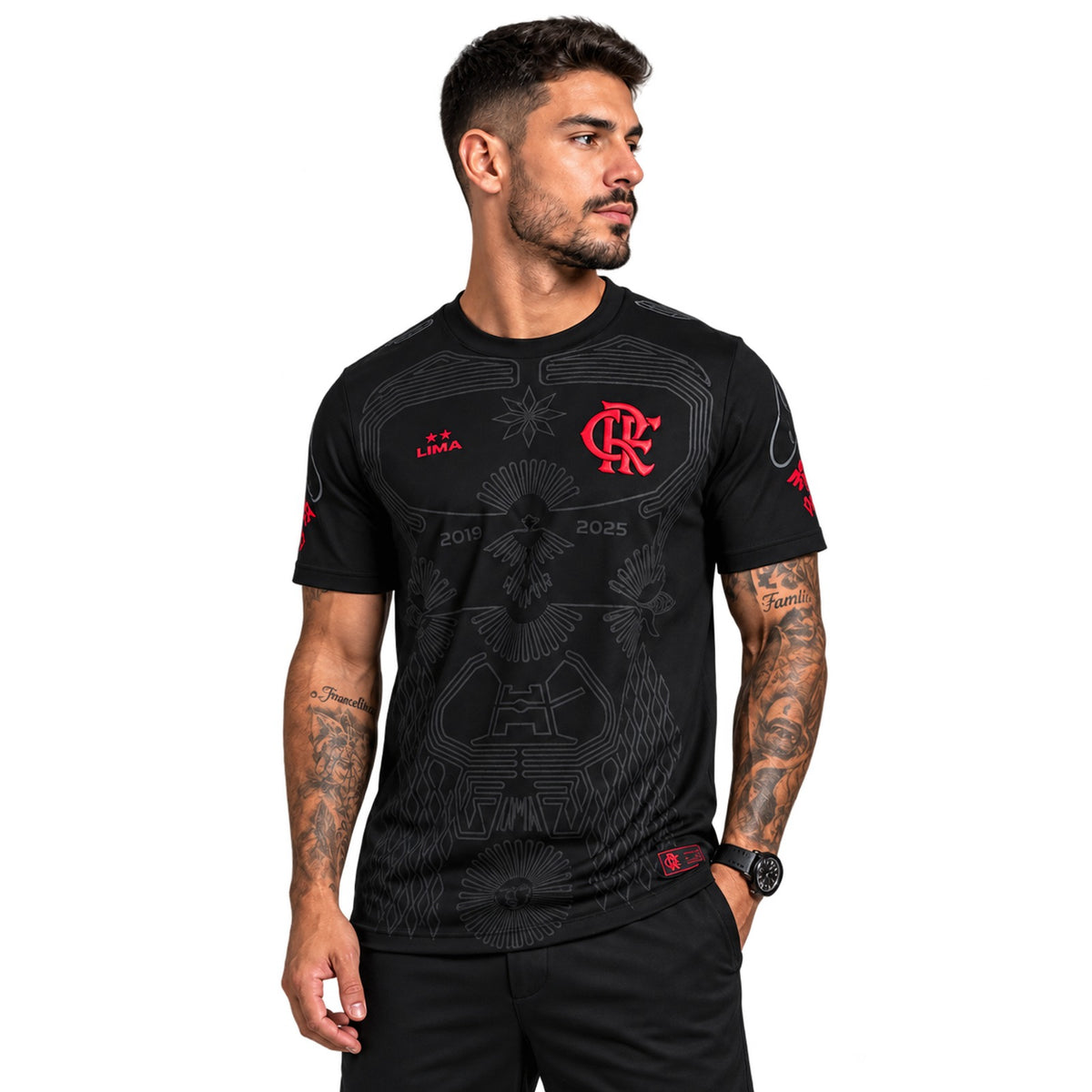 Jersey Flamengo 2026/27 Urubu de Lima Black Player